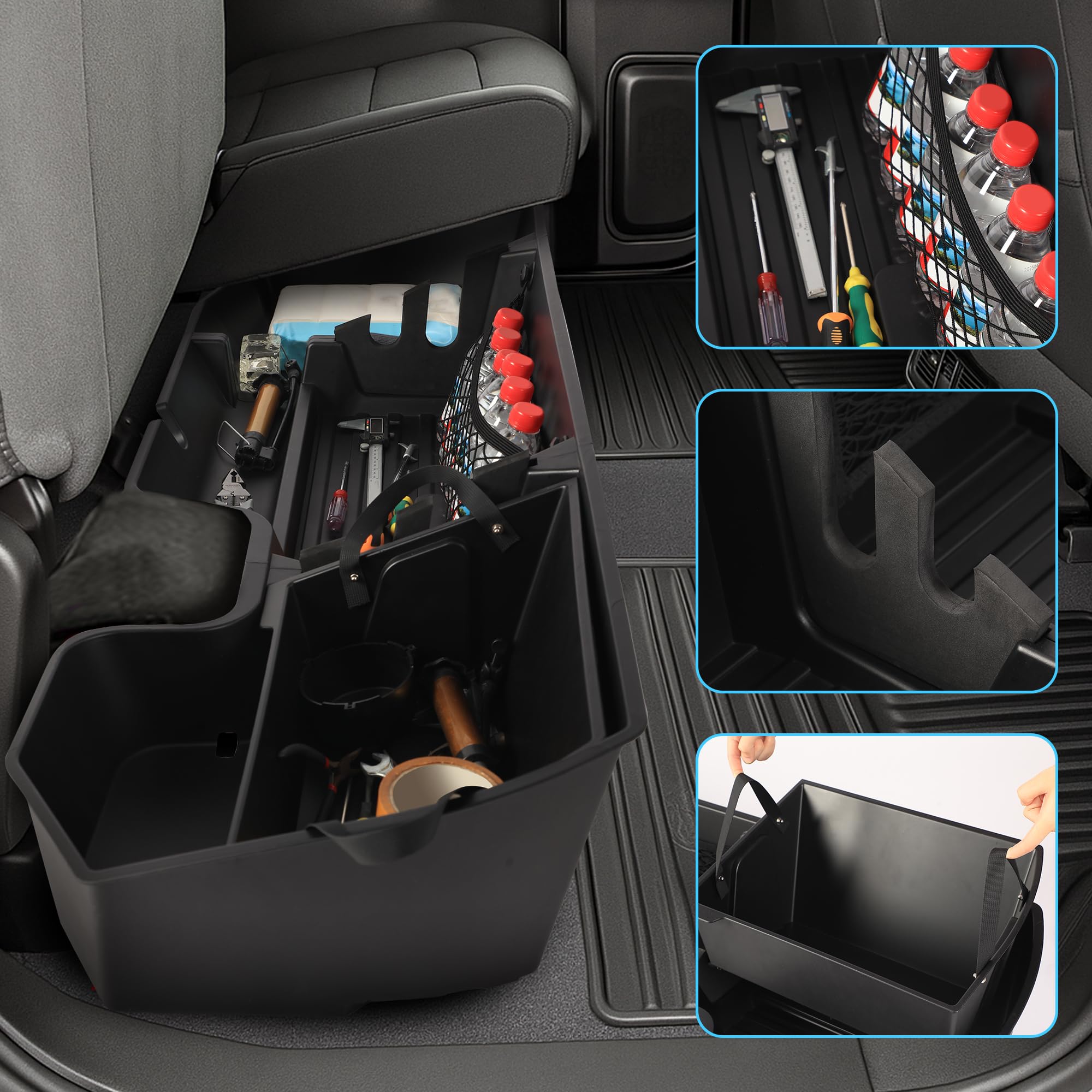 POPSTORE durable ABS material construction supports gear while minimizing shifting.