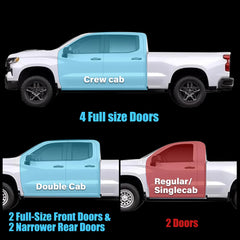 POPSTORE rear-seat organizer installed under cab adds hidden cargo space.