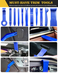 Poraxy clip release tools for quick, damage-free fastener removal.