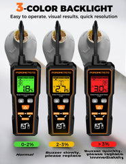 POROMETISTO FT01 backlit display with color cues