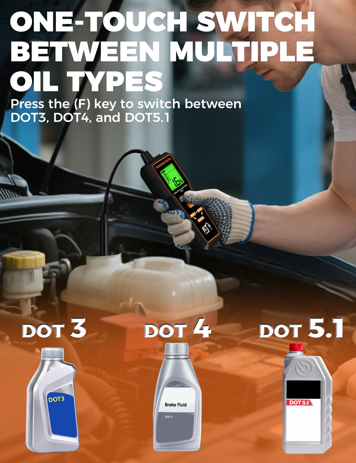 POROMETISTO FT01 built-in calibration resistor ensures accuracy