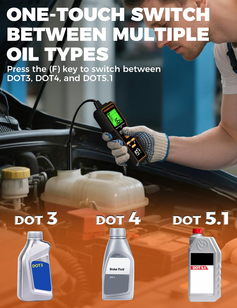POROMETISTO FT01 built-in calibration resistor ensures accuracy