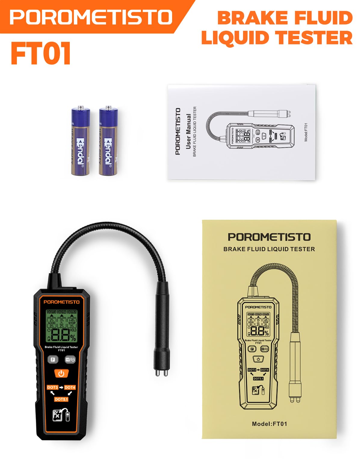 POROMETISTO FT01 in use during car maintenance