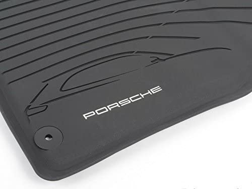 Porsche Macan rear-right mat durable rubber for heavy use.