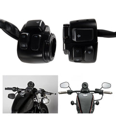 POSENG handlebar switch assembly for Harley, easy upgrade for on-bike control.