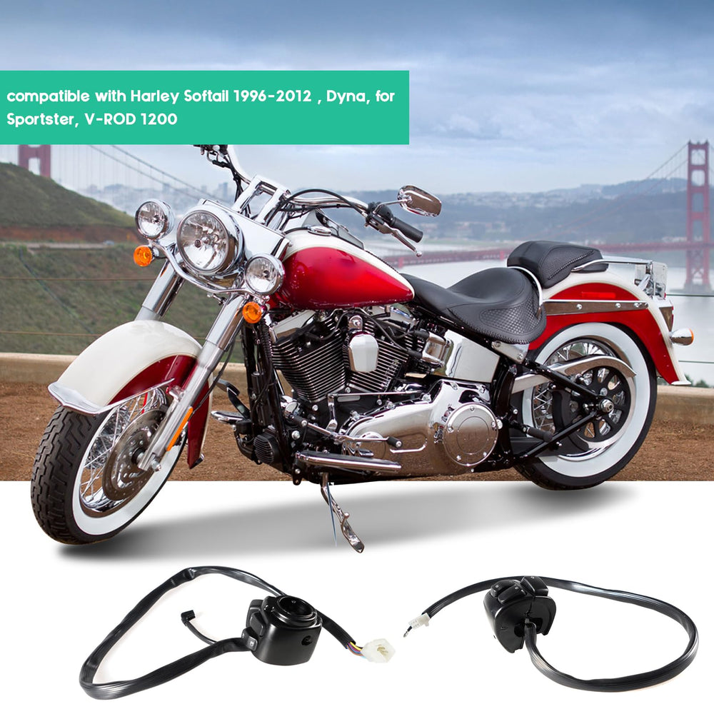 POSENG packaging includes two switches and wiring harness for quick install.