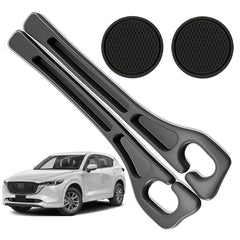 POSPICE car seat gap filler for Mazda CX-5 front gap keeps items from dropping.