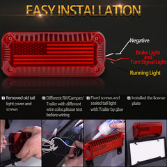 Easy surface-mount installation with three-wire wiring for quick setup.