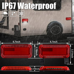 License plate light included to illuminate your plate when running lights are on.