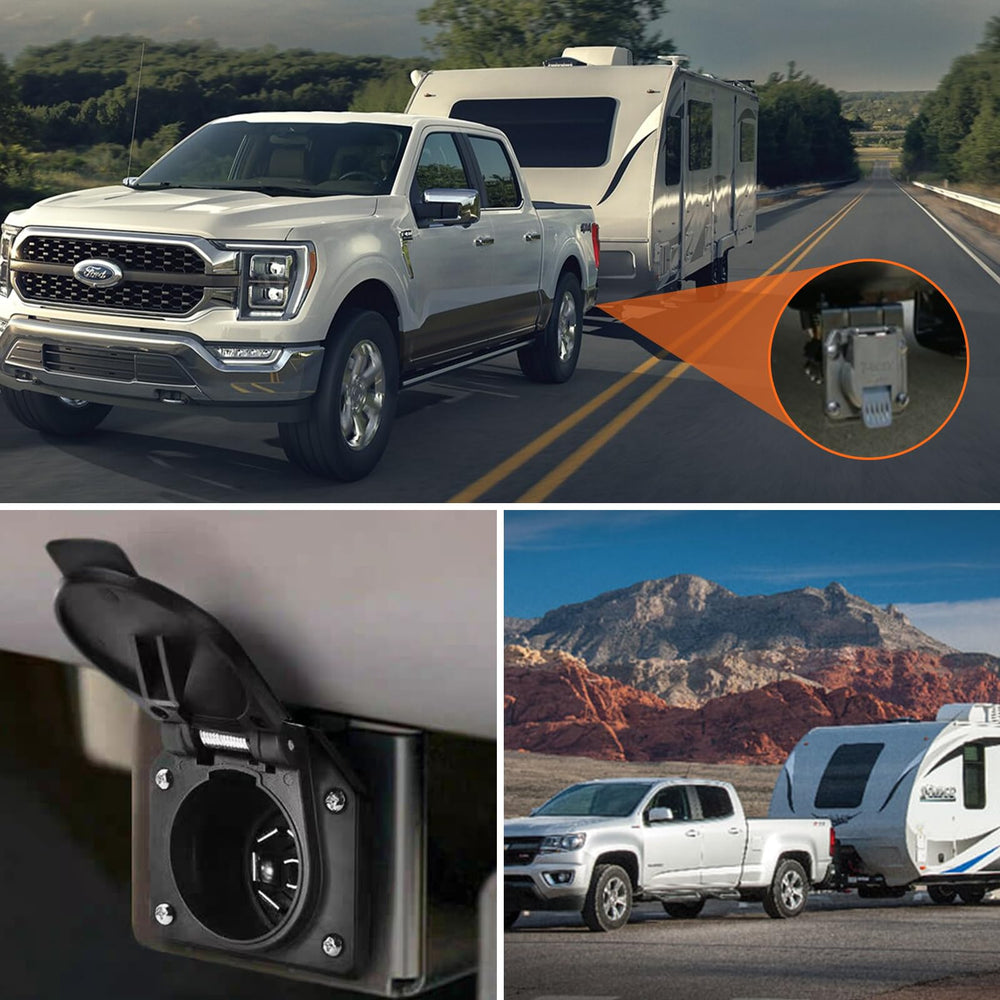 Poweka heavy-plastic body resists impact for rugged towing