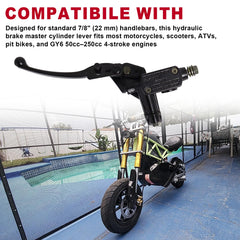 Poweka master cylinder with anti rust coating on alloy surface