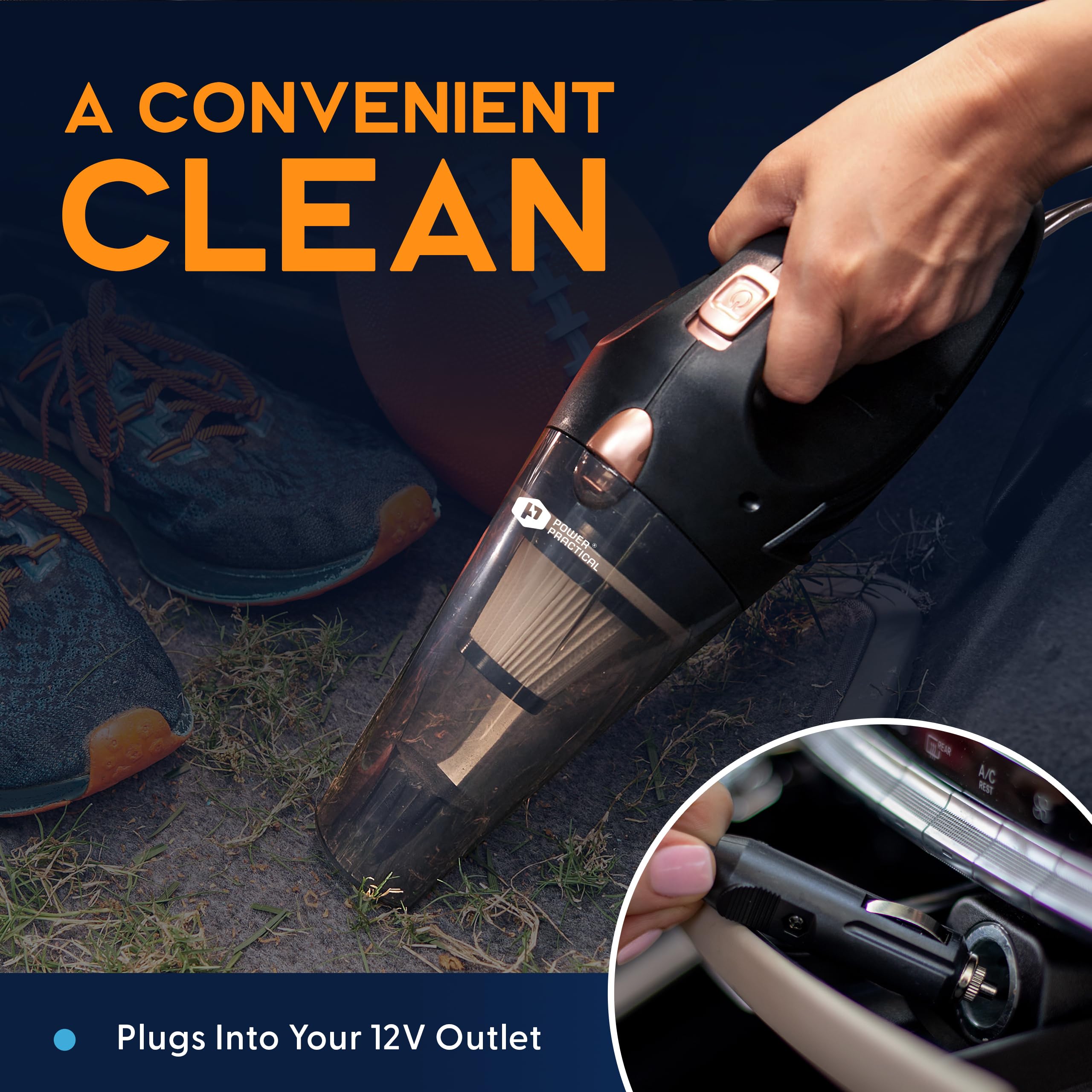 Power Practical THISWORX washable HEPA filter for easy maintenance