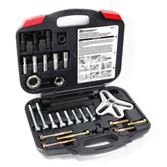 Powerbuilt harmonic balancer installer kit for precise, controlled installation with thrust bearing and jaw nuts.