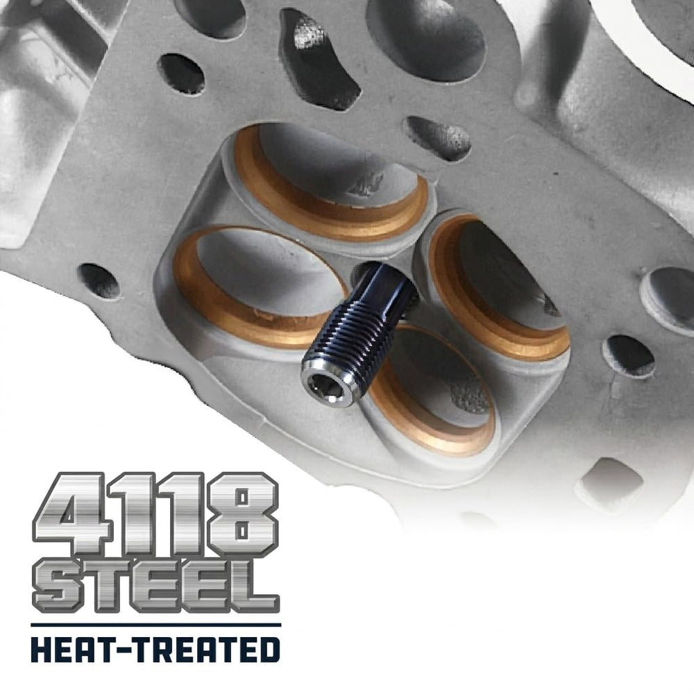 Powerbuilt 4118 heat-treated steel construction for durability