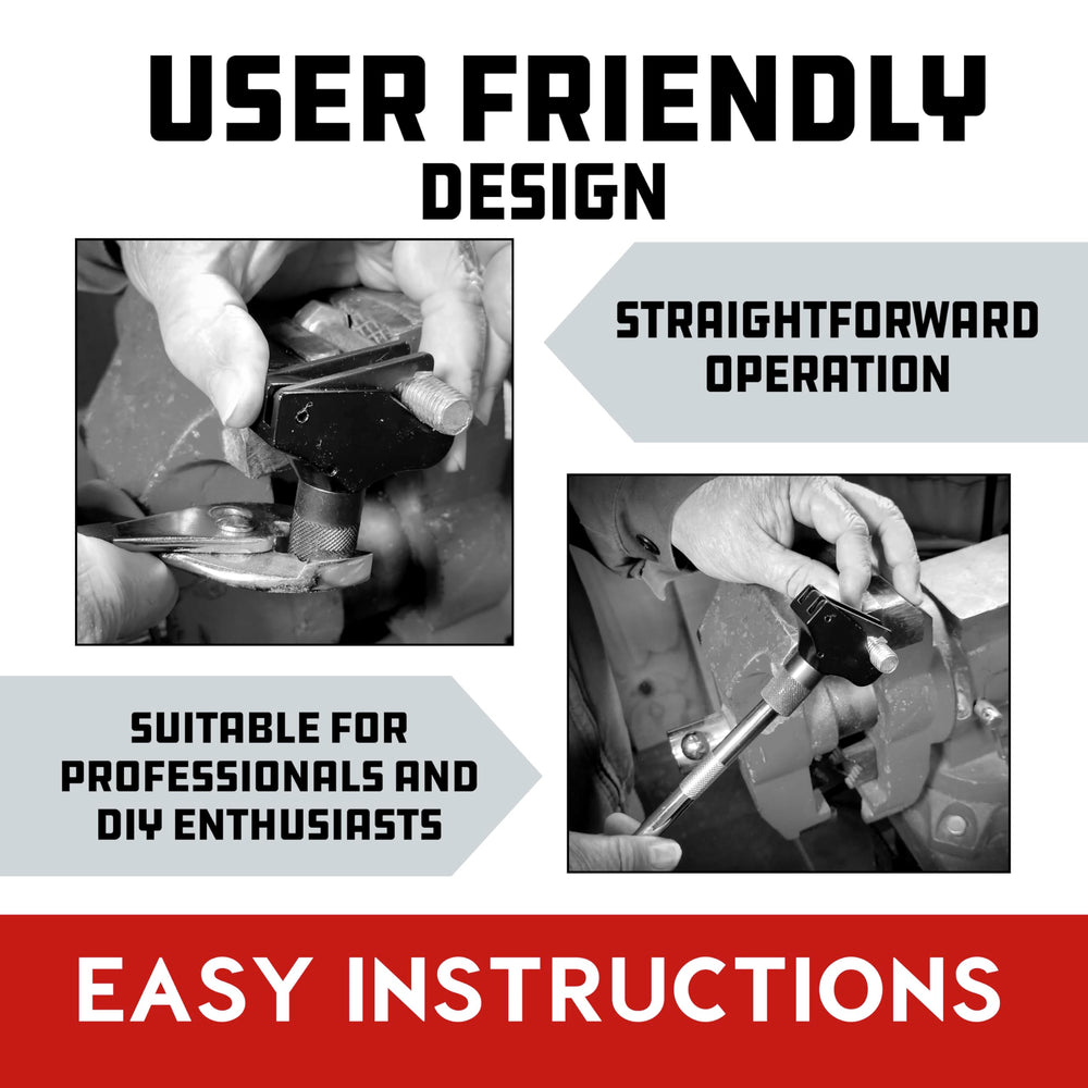 Powerbuilt thread repair tool durable aluminum construction for heavy use
