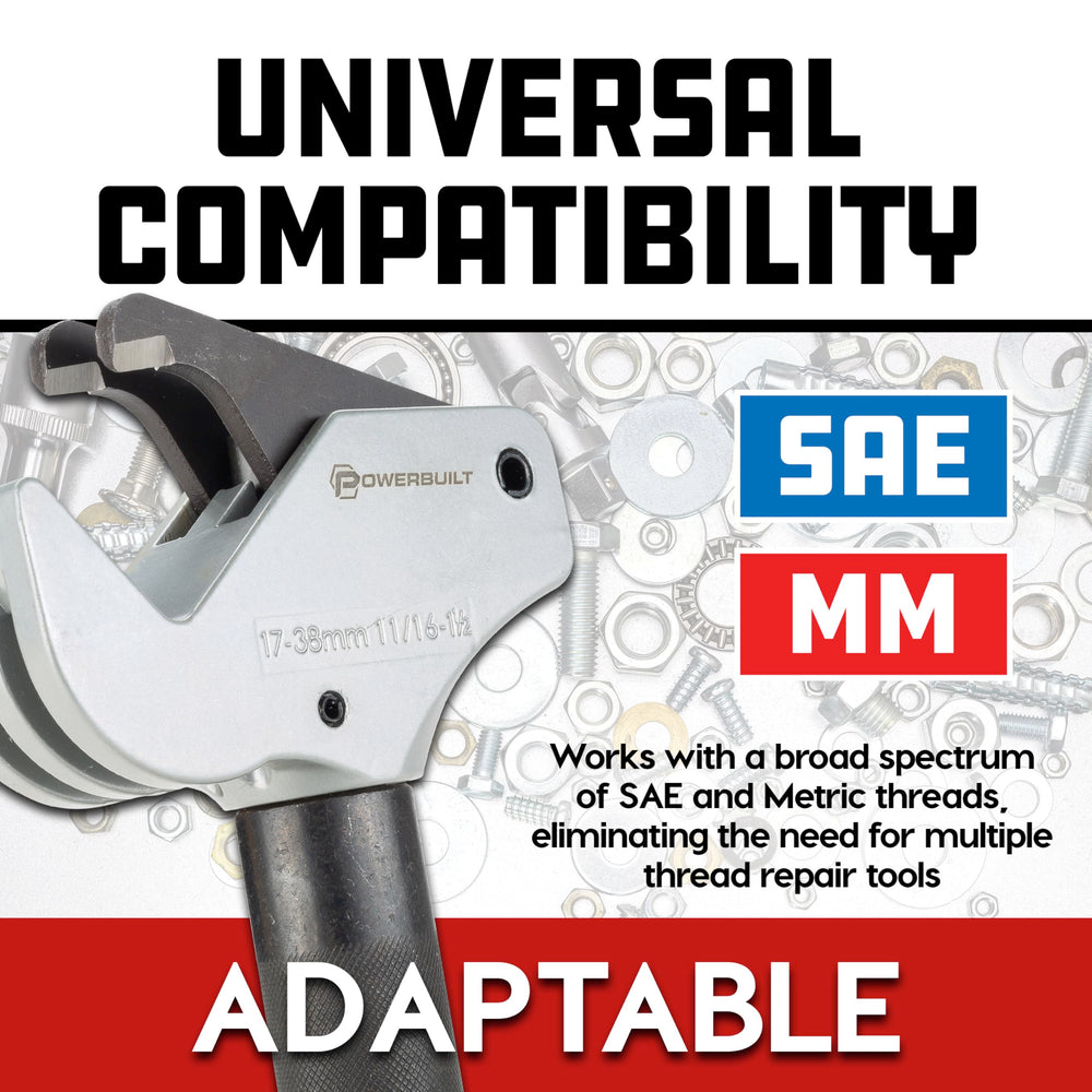 Powerbuilt thread repair tool ideal for professional repairs