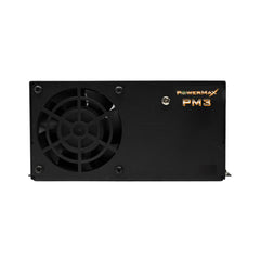 PM3-75LK installation in an RV cabinet showing quick wiring setup