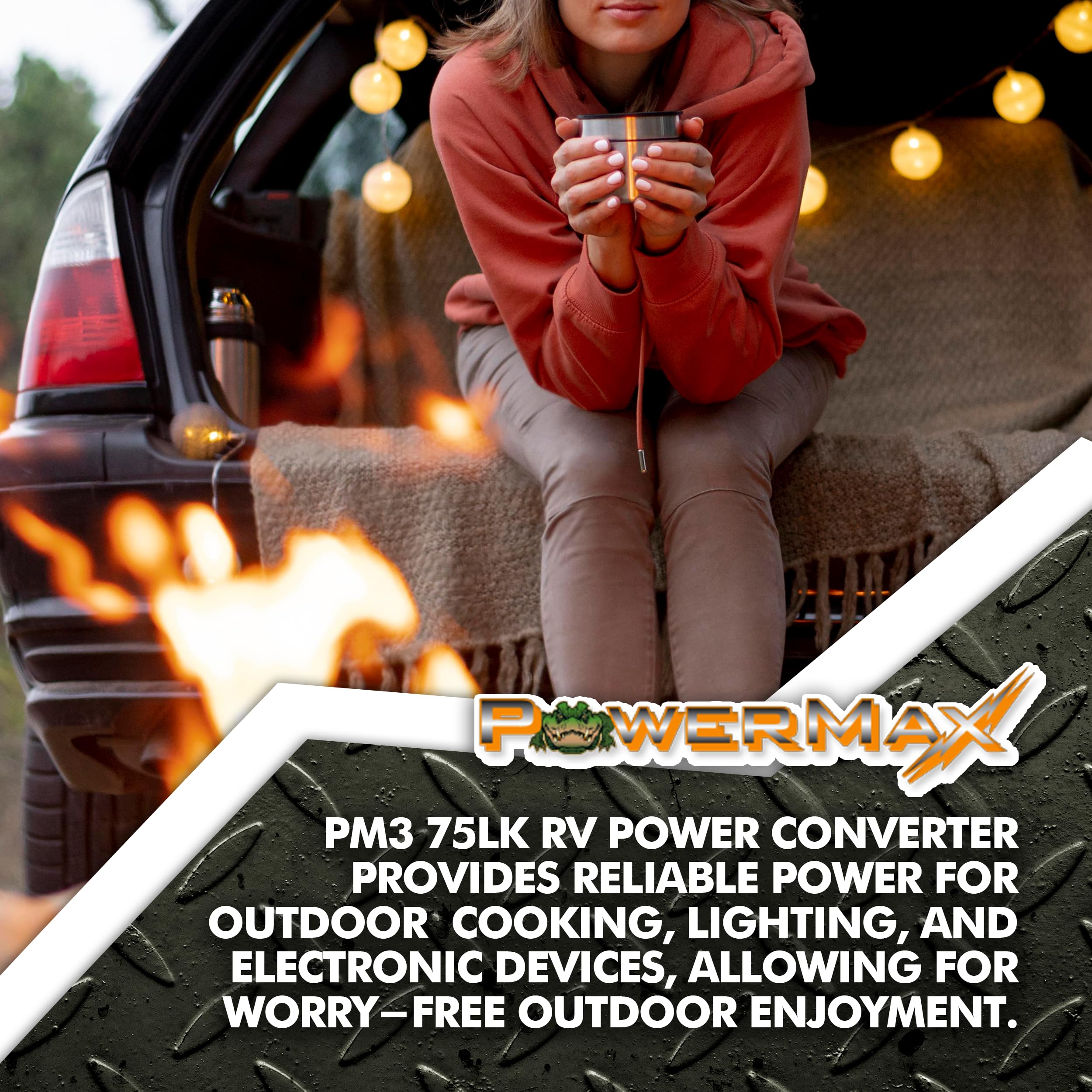 Safe charging indicators on the PM3-75LK power converter