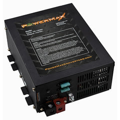 PowerMax PM4 100A front view demonstrates rugged build for off-grid power.
