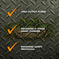 PowerMax PM4 100A mounted installation illustrates quick RV upgrades.