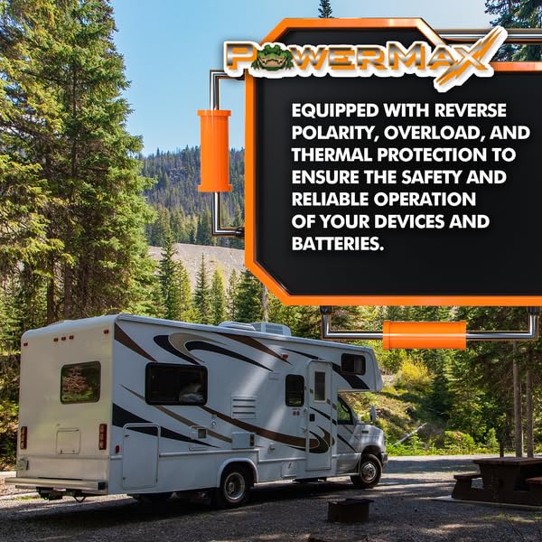 PowerMax PM4 100A wiring connectors show safe, easy system integration.