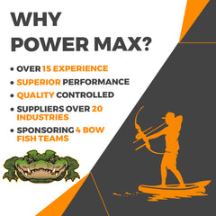 PowerMax PMBC-75 DC output label with charging specifications