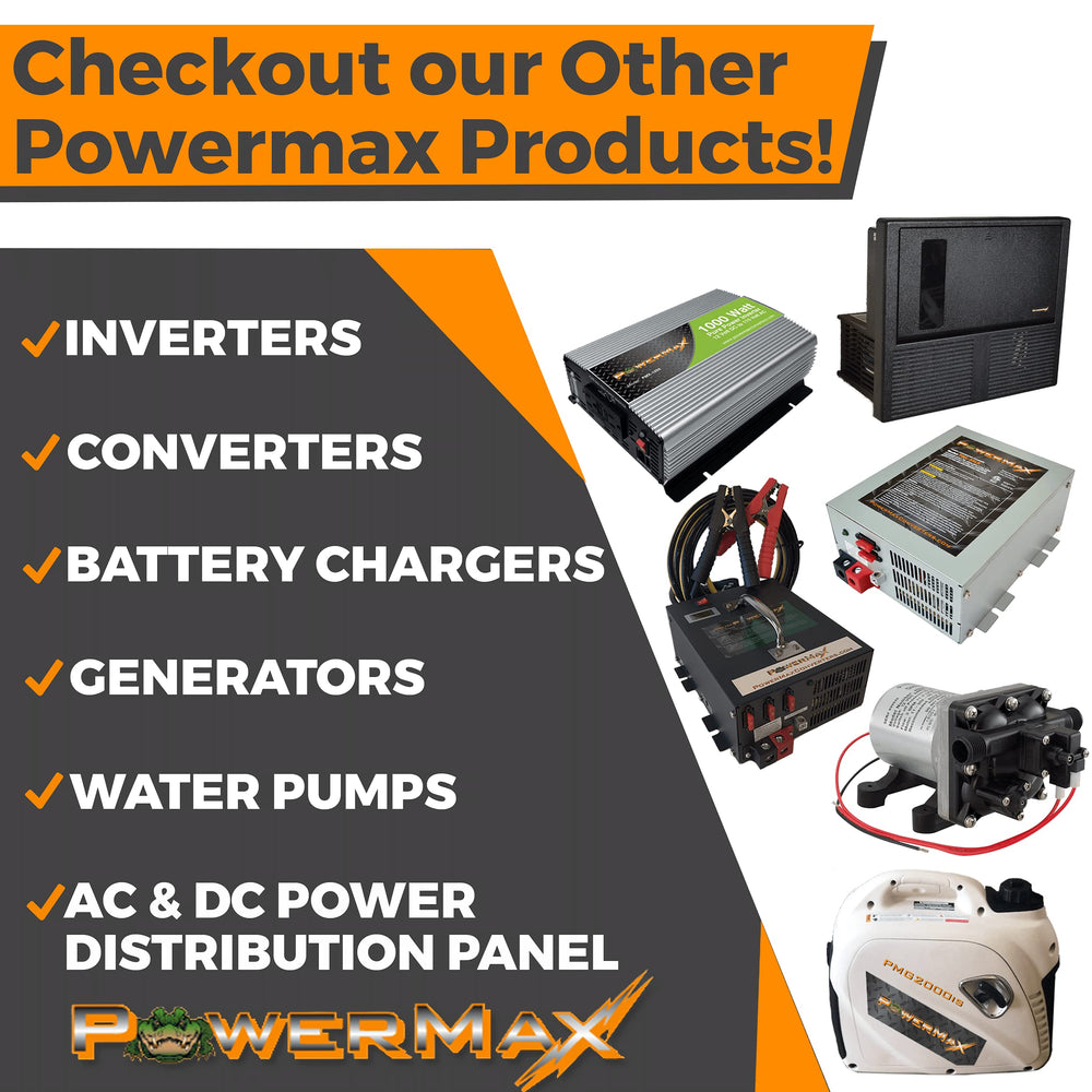 PowerMax PMBC-75 thermal protection indicator signaling safe operation