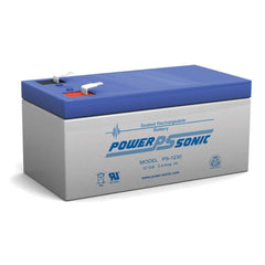 Power Sonic PS-1230 side profile highlights rugged case for mobile use.