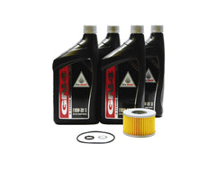Powersports Authority Honda Pioneer 700 OEM oil change kit packaging for easy storage.