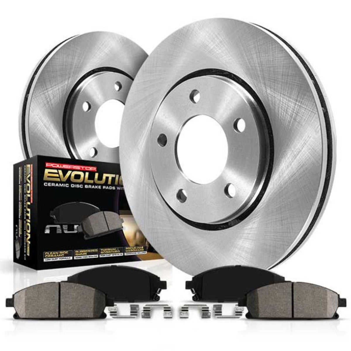 PowerStop rear brake kit for Acura TSX rear with ceramic pads and rotors