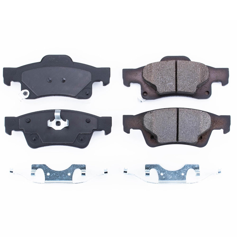 PowerStop rear brake pads for Dodge Durango 2018-2020 reduce dust and noise.