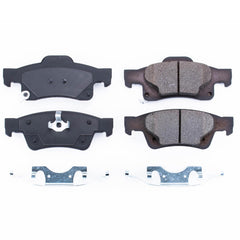 PowerStop rear brake pads for Dodge Durango 2018-2020 reduce dust and noise.