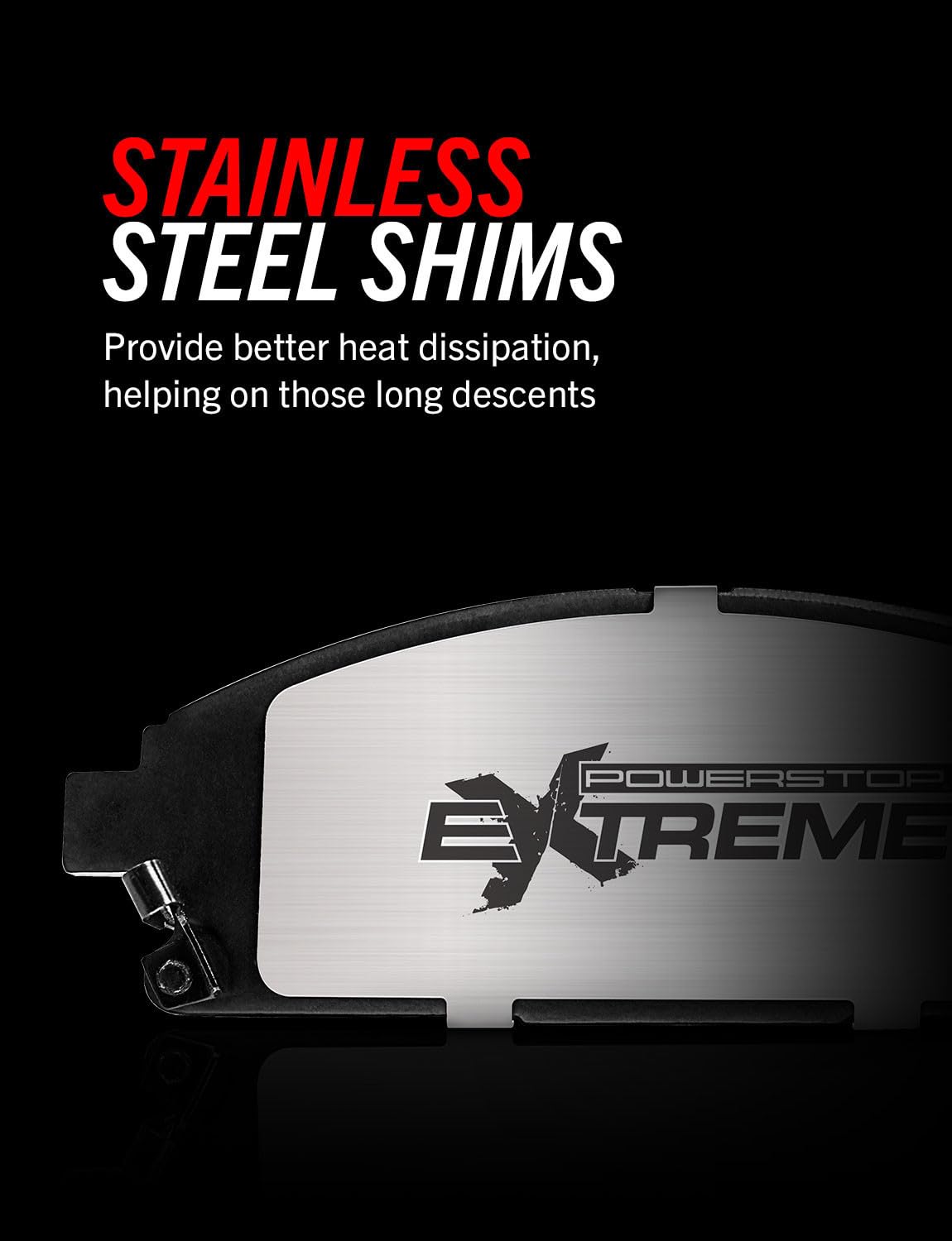 Truck towing scenario showcasing improved braking performance