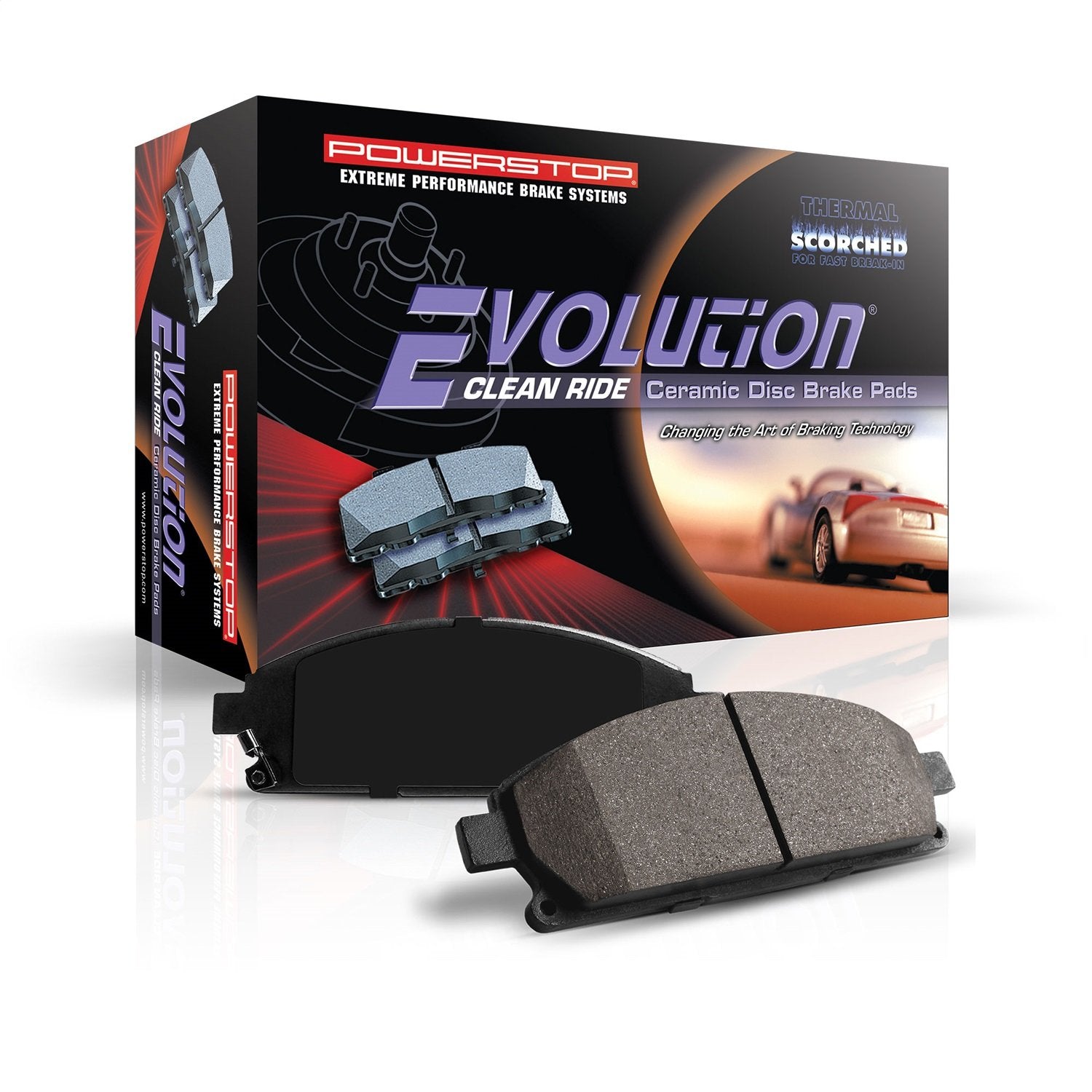 PowerStop Z16 rear ceramic pads for Lexus ES300h with quiet, low-dust braking