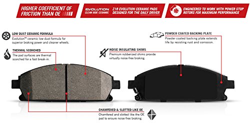 PowerStop Z16 ceramic rear brake pads for Silverado 1500 LD—confident stopping with reduced dust.