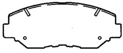 PowerStop Z16 Evolution front brake pads for Honda Civic; consistent braking and low dust.