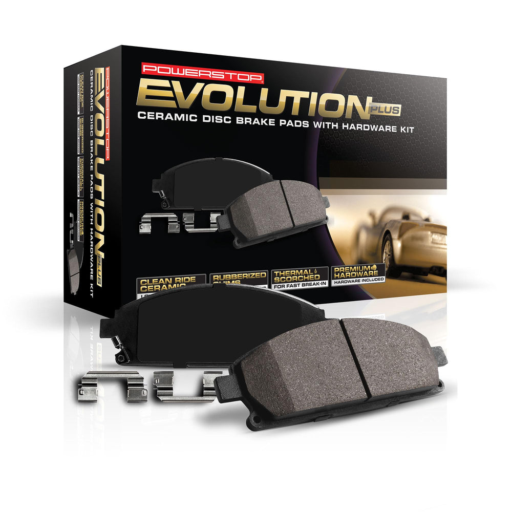 PowerStop Z17 front brake pads installed on Acura MDX deliver quiet, reliable stopping power.