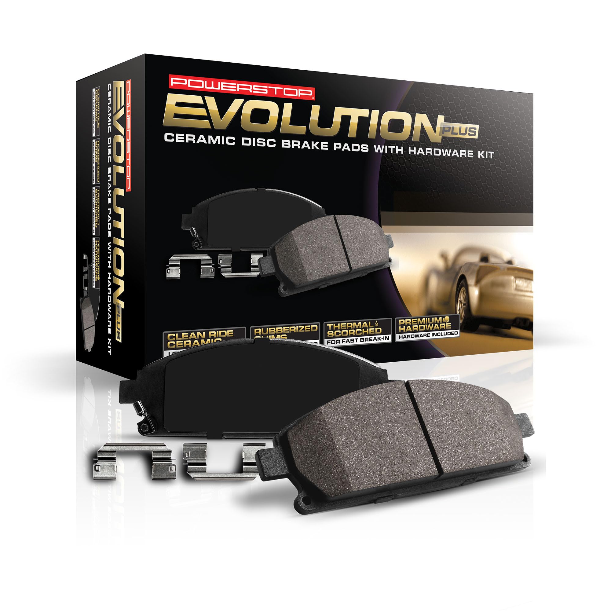 PowerStop Z17 rear brake pads for Audi A3 offer quiet, dependable stopping and cleaner wheels.