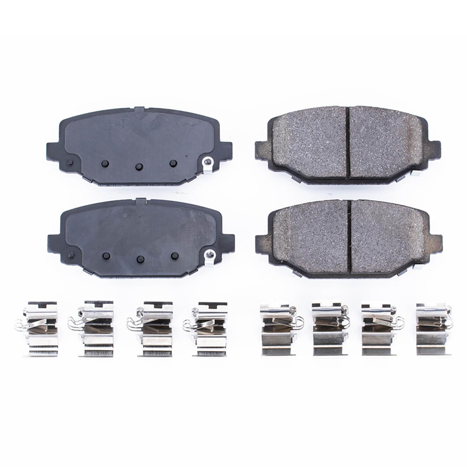PowerStop Z17 rear brake pads on Dodge Grand Caravan for low dust wheels