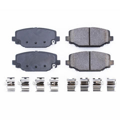 PowerStop Z17 rear brake pads on Dodge Grand Caravan for low dust wheels