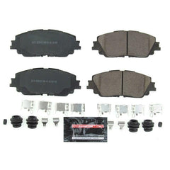 PowerStop Z23 pads on RAV4 for cleaner wheels and solid stops
