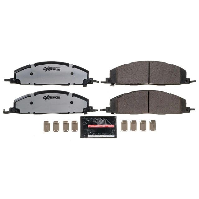 PowerStop Z36 carbon-fiber ceramic pads for quiet, low-dust braking