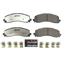 PowerStop Z36 rear brake pads for Ram 3500 with direct-fit fit and enhanced braking performance.