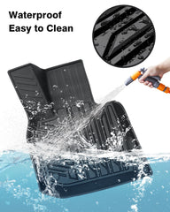 Powerty edge-protection mats guard carpets from spills and dirt.