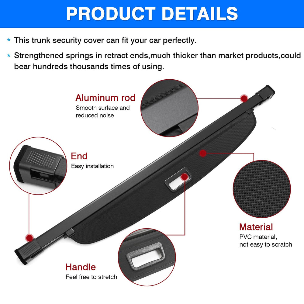 Powerty easy install with snap-on design makes setup hassle-free.