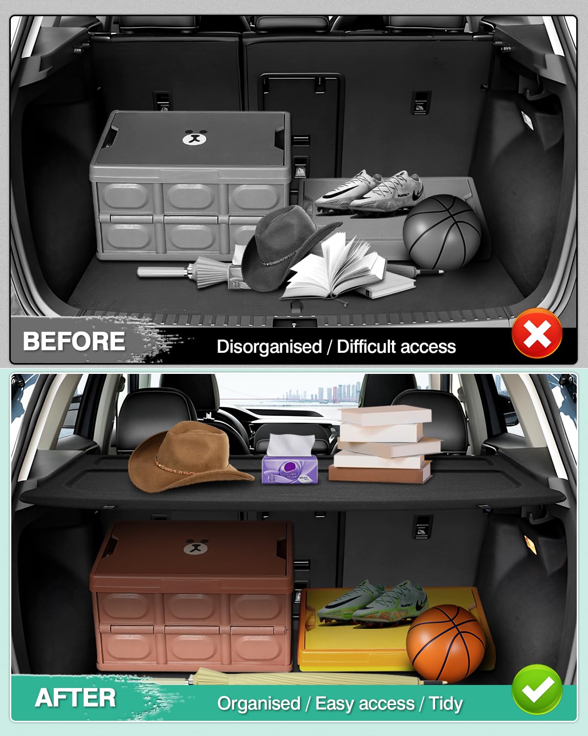 Powerty easy-install Taos snaps in place quickly.