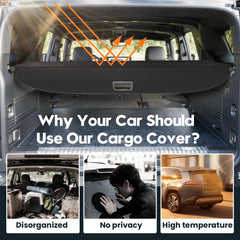 Powerty UV-protection cargo cover blocks sun and shields interior