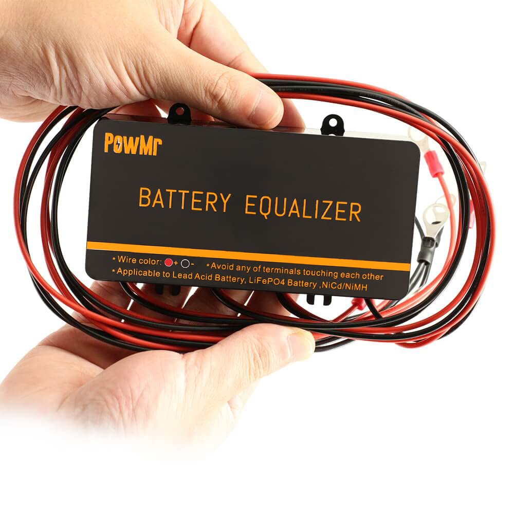 PowMr 48V lifespan extension: promotes uniform voltage and potentially longer battery life.