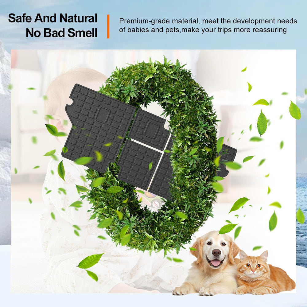 Powoq backseat protection supports pet transport and family outings.