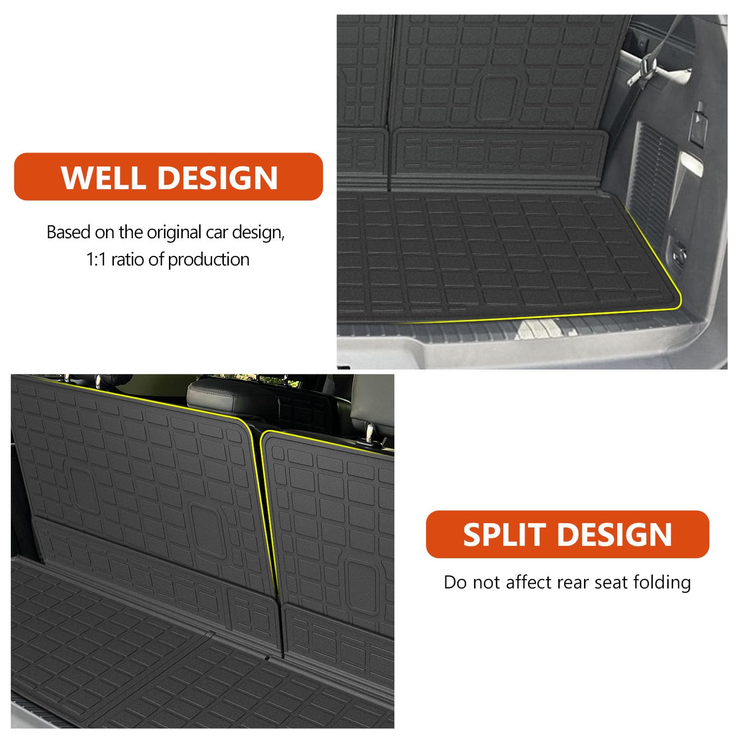 Powoq easy installation with Velcro backing ensures quick, stable placement.